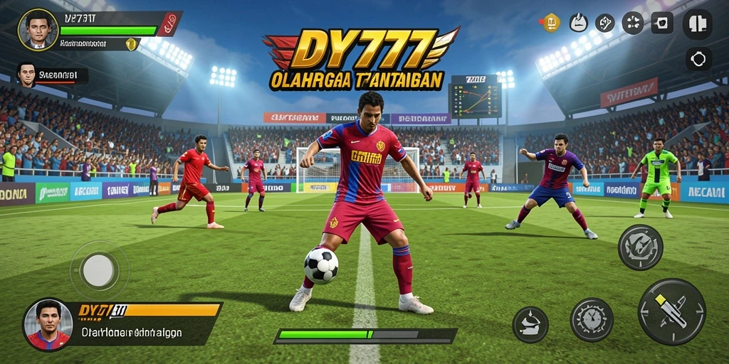 Tampilan gameplay menarik dari DY777 dalam olahraga yang mendebarkan.