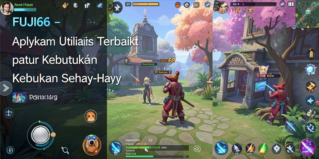 Screenshot utama FUJI66 menampilkan antarmuka pengguna aplikasi Utility.