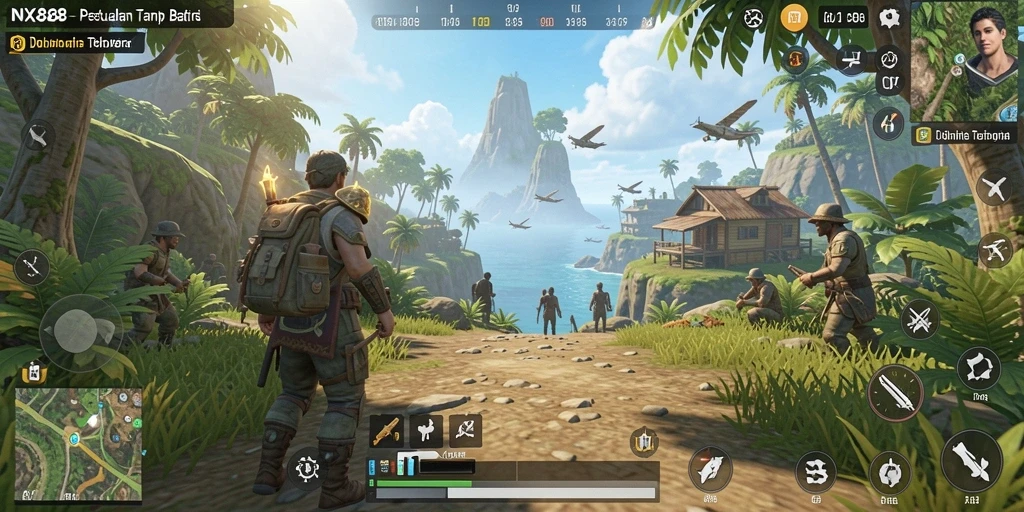 Gameplay seru dan imersif di dunia terbuka NX888.