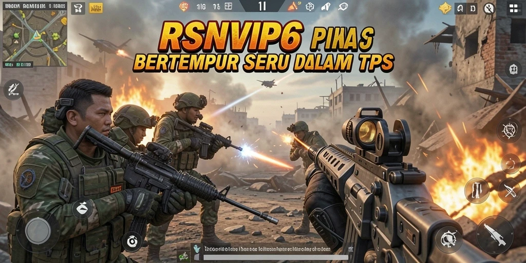 Tampilan gameplay RSNVIP6 dengan aksi bertempur yang spektakuler.
