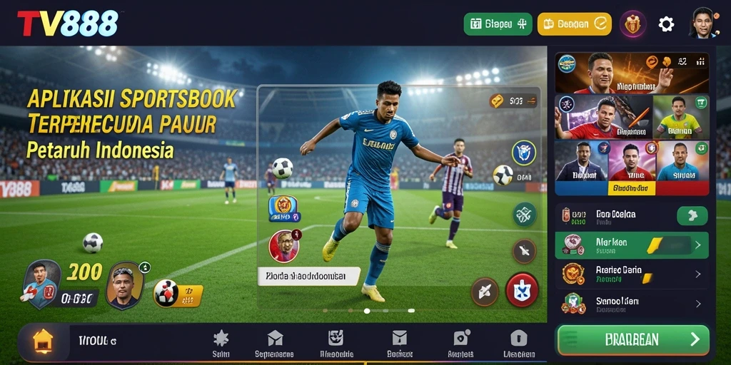 Tampilan menarik dari gameplay taruhan di TV888 yang penuh manfaat.